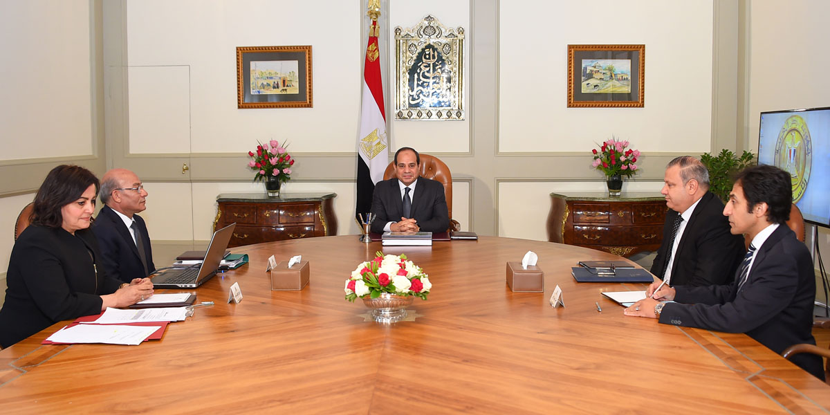   الرئيس السيسى والبنا يستعرضان مستجدات مشروع «البتلو»