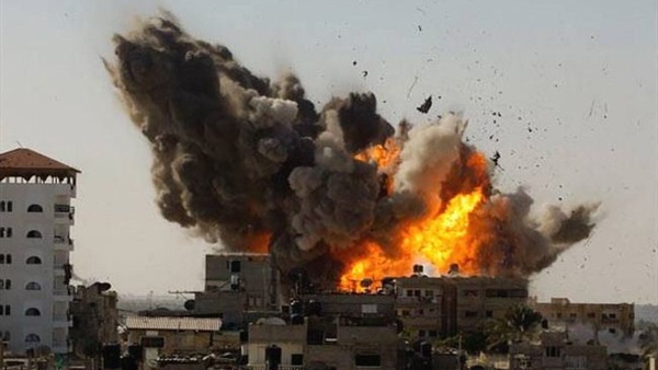   قذائف جوية إسرائيلية تستهدف الجناح العسكرى لحركة حماس فى غزة