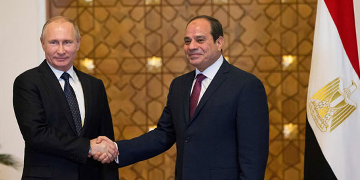   الوفد المرافق لبوتين يغادر القاهرة