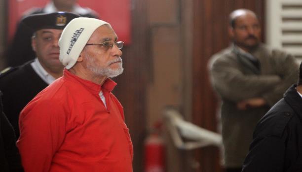   جنايات بورسعيد تأجل محاكمة بديع و(46) متهما قضية «قسم شرطة العرب»
