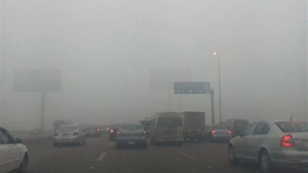   مرور كفر الشيخ يناشد السائقين بتخفيض السرعات على الطرق لوجود شبورة