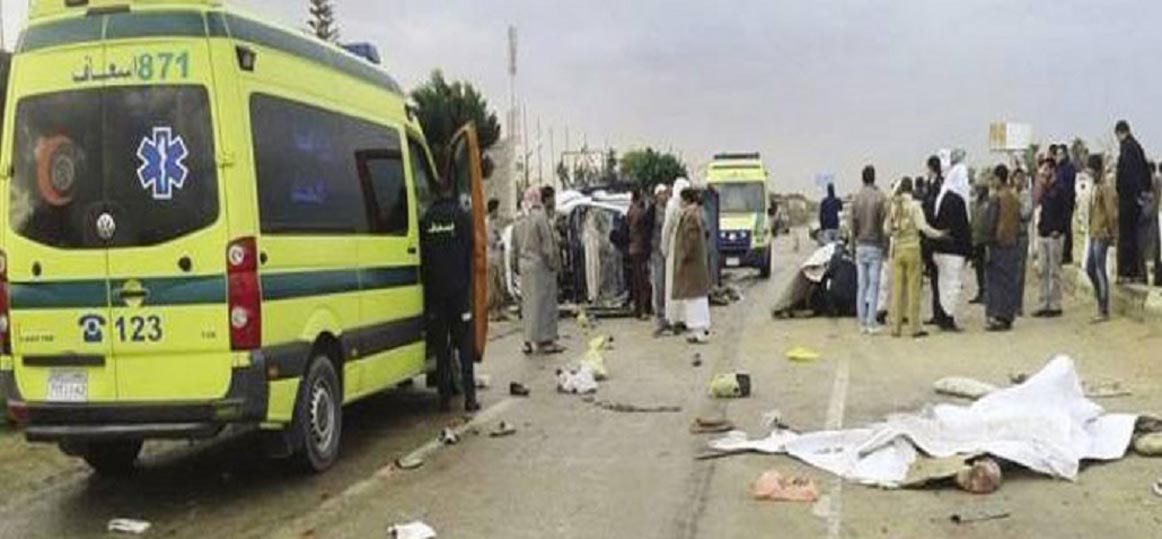   إصابة 16 مواطنًا فى حادث تصادم بالإسماعيلية