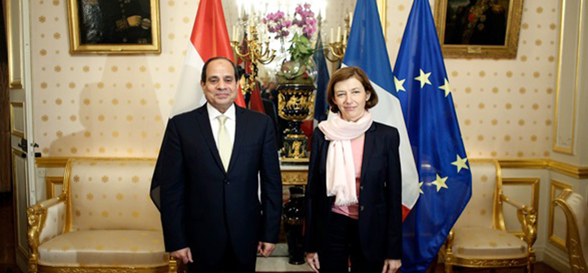   السيسي يلتقي وزيرة دفاع فرنسا لتعزيز التعاون العسكري