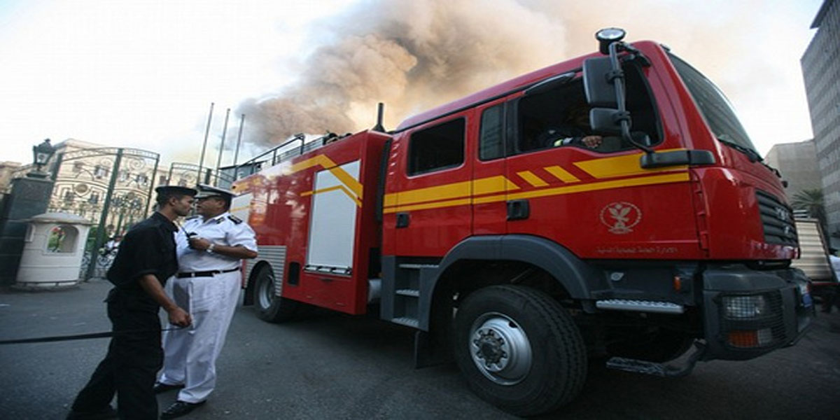   «قوات الحماية سيطرت».. حريق مصنع قطع غيار سيارات في أكتوبر