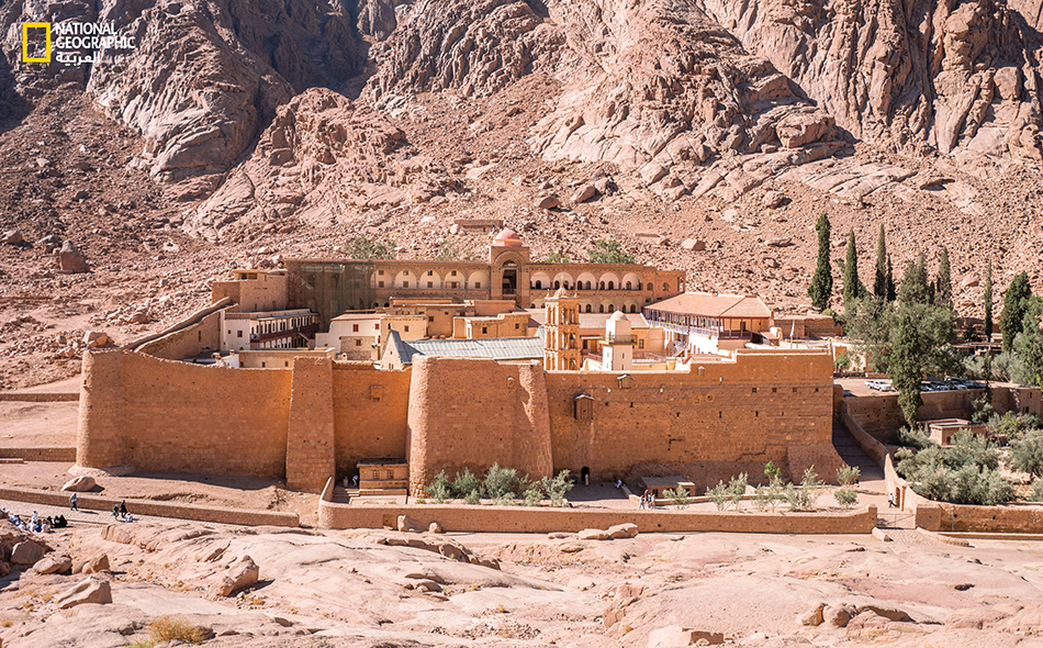   «سيناء ملتقى الأديان والحضارات» في مجلة الناشيونال جيوجرافيك عدد ديسمبر   