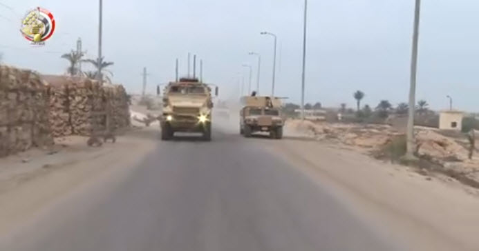   فيديو| قضاء الجيش الثالث على تكفيريين بوسط سيناء