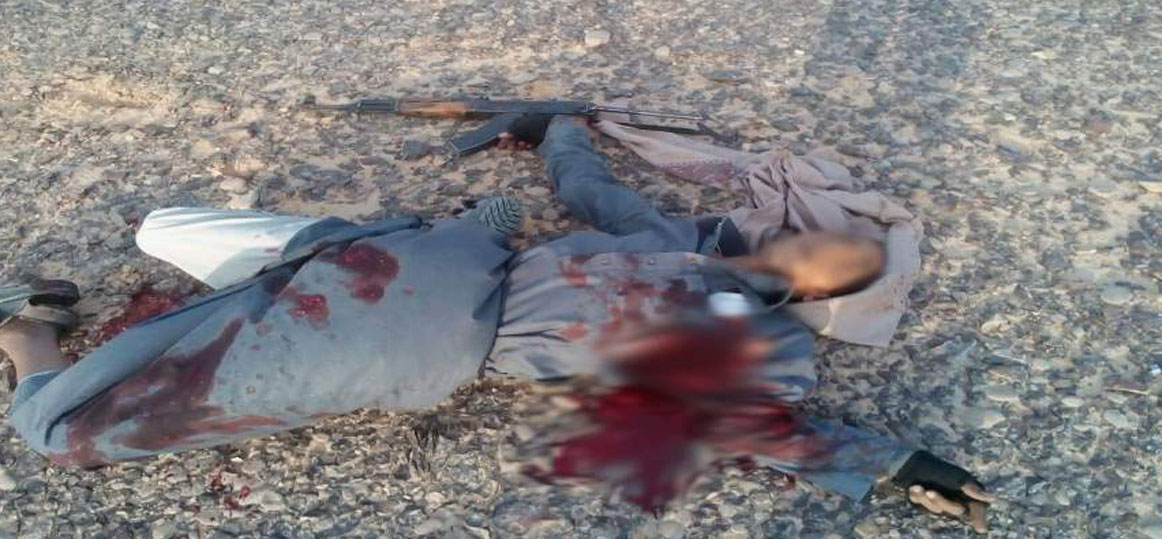   مقتل 6 إرهابيين قبل تنفيذ عمليات تخريبية في سيناء