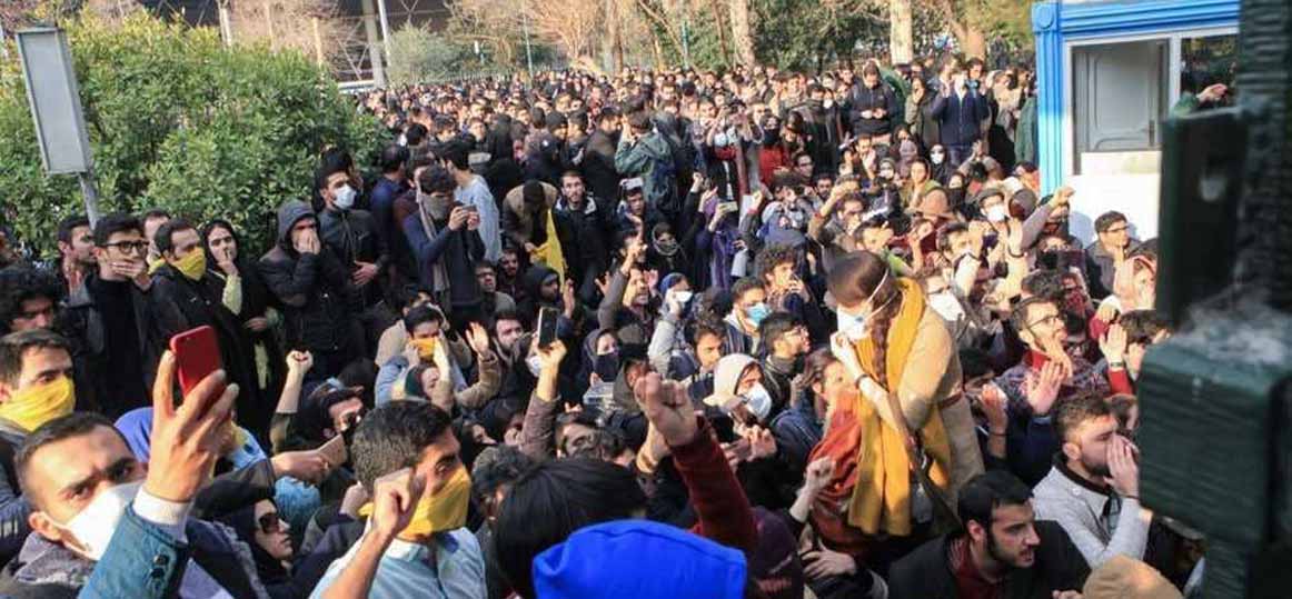   تظاهرة جديدة فى طهران مساء اليوم الإثنين