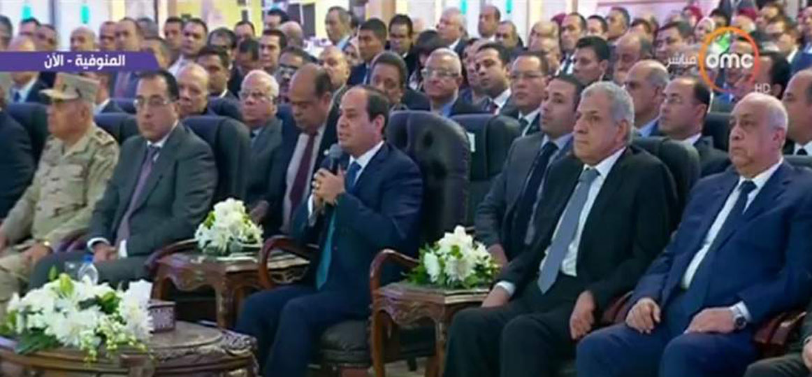   السيسى: مصر لا تتآمر على البلاد الشقيقة ومش هنحارب أشقاءنا