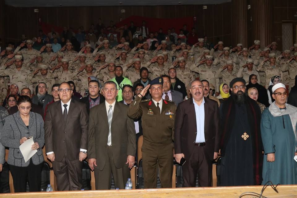   محافظ كفرالشيخ ومساعد وزير الداخلية يشهدان الاحتفال بعيد الشرطة وثورة 25 يناير