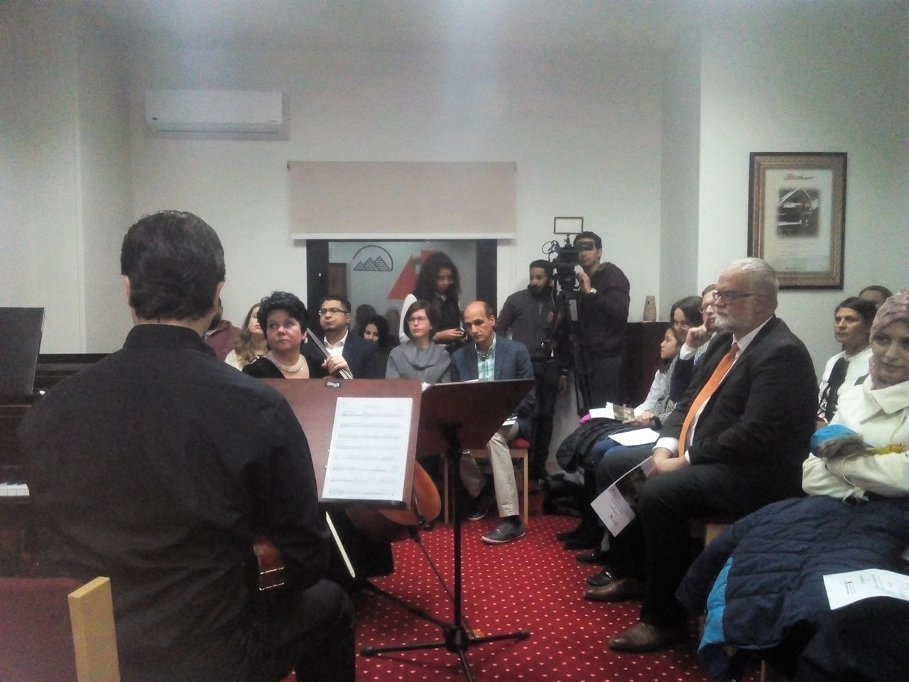   صور| افتتاح أول مدرسة موسيقية ألمانية بالقاهرة