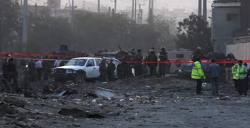   11 قتيلا فى تفجيرين انتحاريين بحى السلمانى ببنغازى
