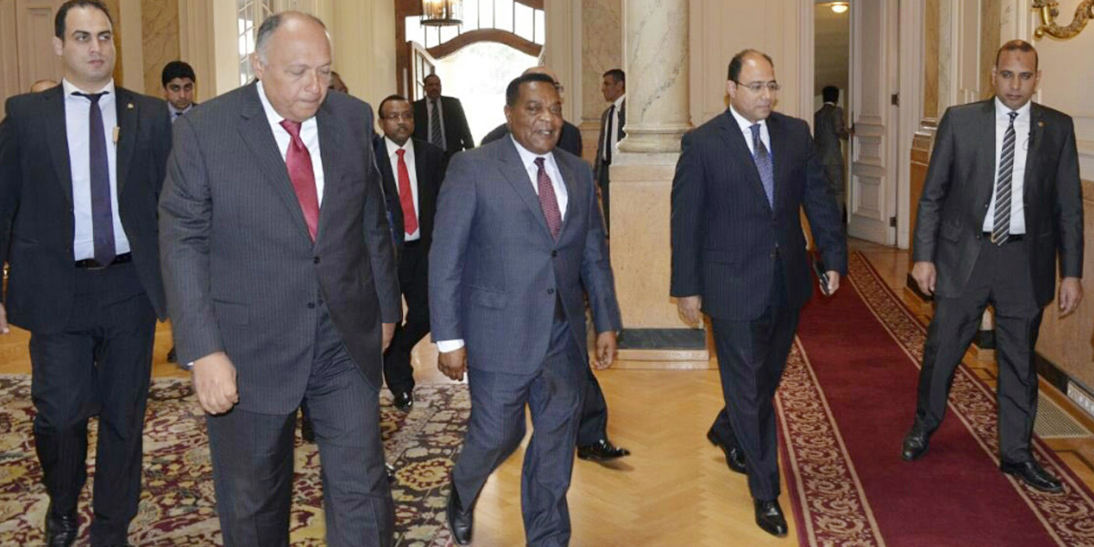   بدء جلسة المشاورات السياسية بين وزيري خارجية مصر وتنزانيا