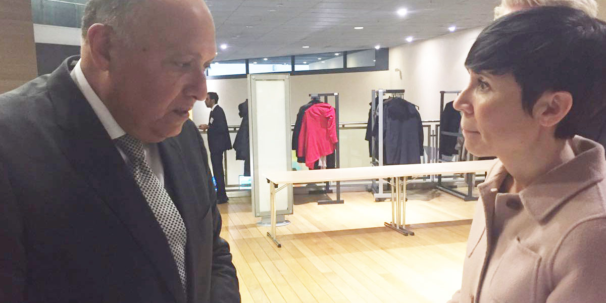   وزير الخارجية يلتقي مع وزيرة خارجية النرويج في بروكسل