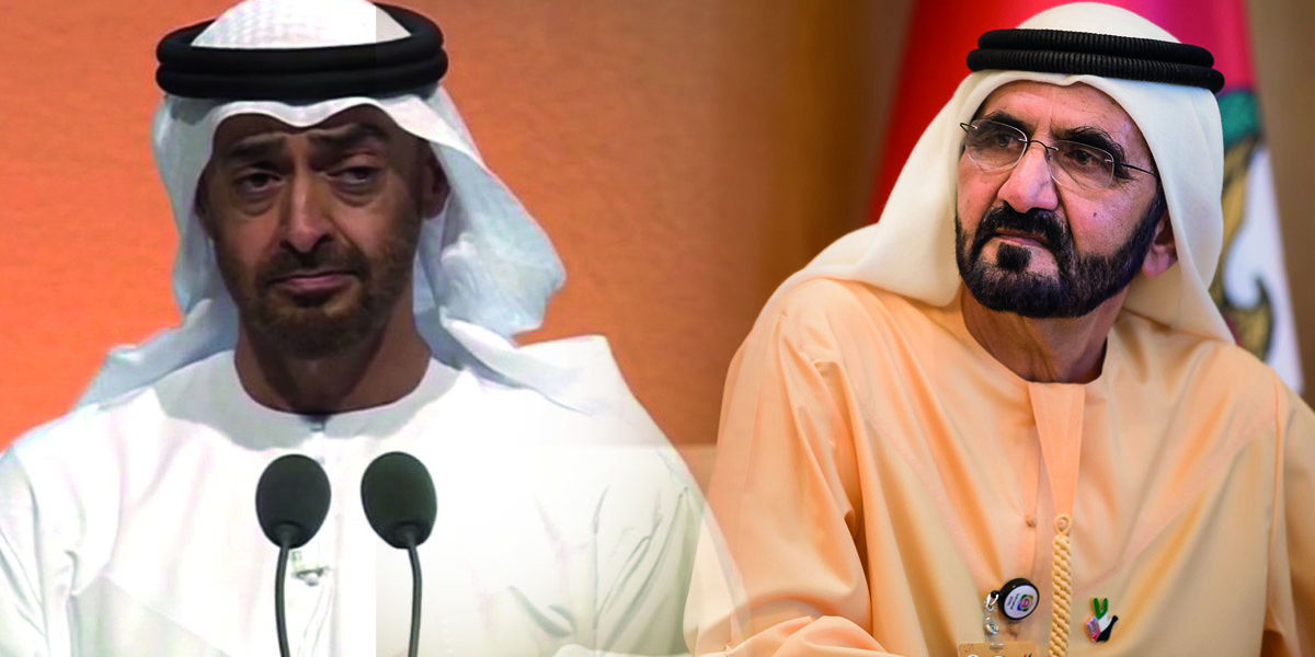   نائب رئيس الإمارات ورئيس مجلس الوزراء يعزيان مواطنا فقد أبناءه فى حريق