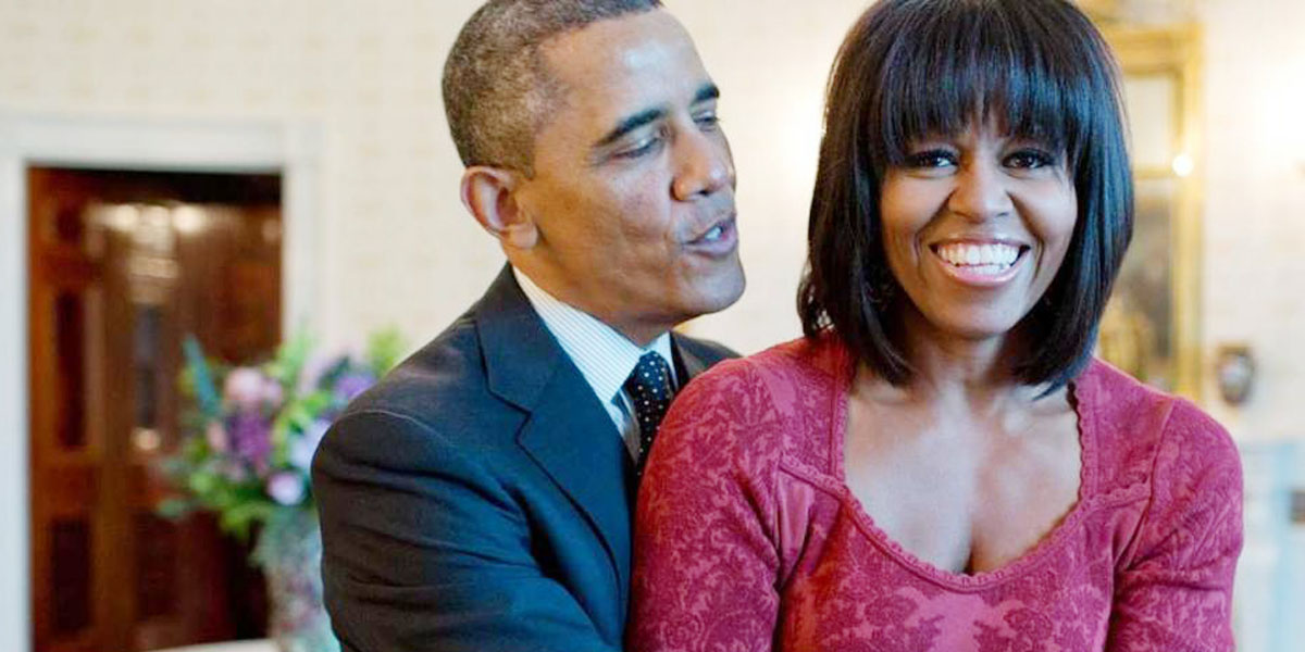   أوباما يغازل زوجته على الانستجرام