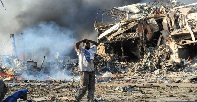   انفجار في مقديشيو الصومالية