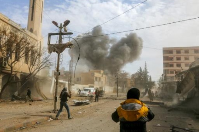   6 قتلى في غارات للطيران السوري على الغوطة