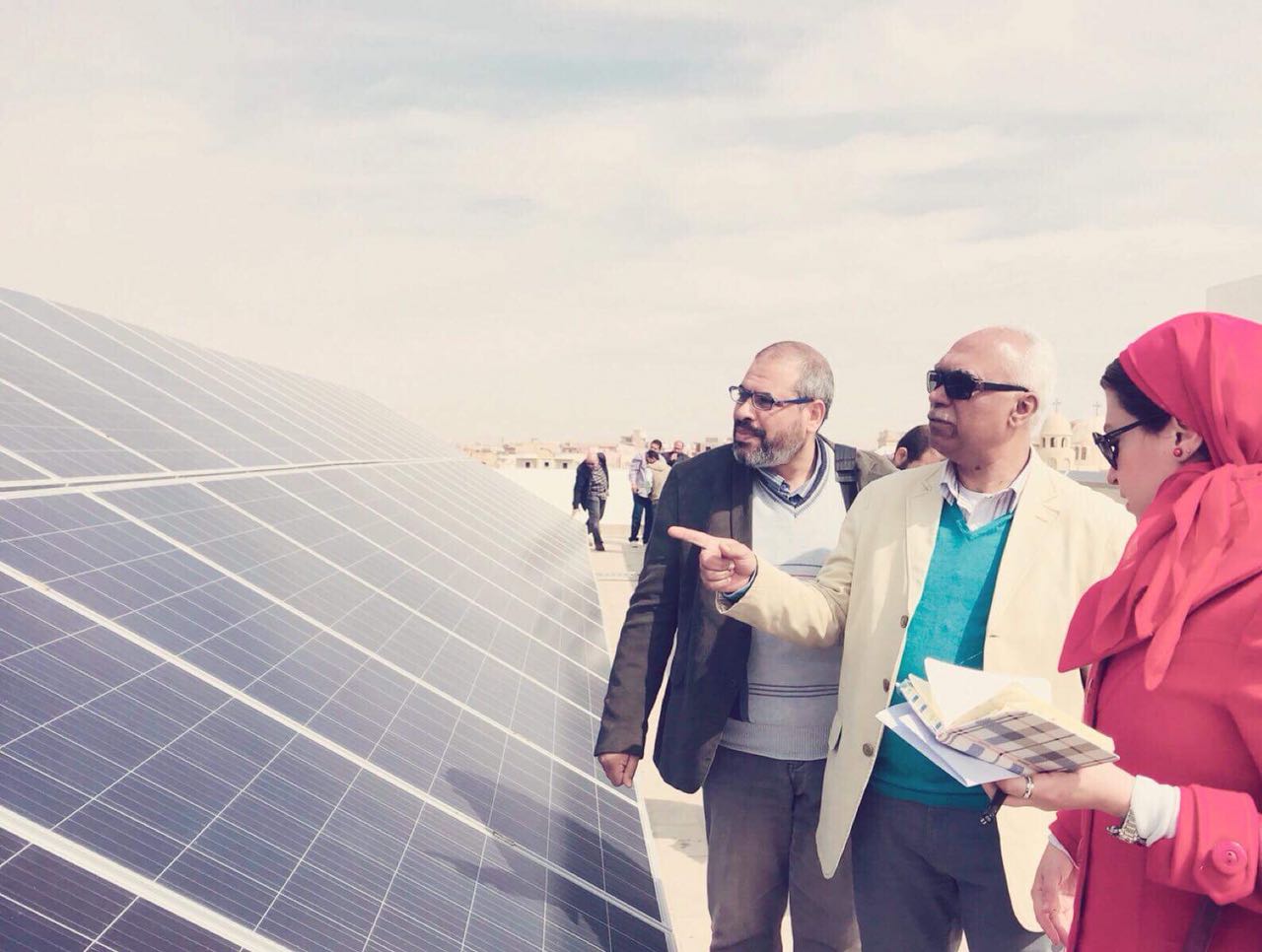   افتتاح محطة للطاقة الشمسية بجهاز «بني سويف الجديدة» بقدرة 35 كيلو وات
