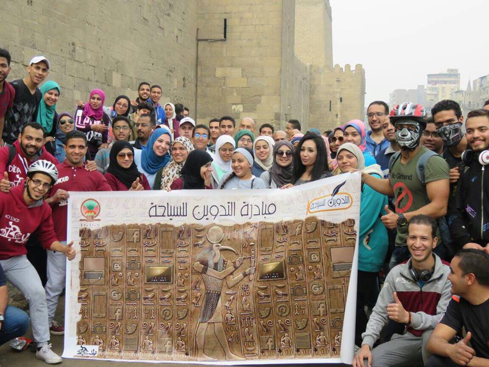   بالصور.. مارثون «التدوين من أجل السياحة» يطوف أحياء مصر لنشر الوعى السياحى