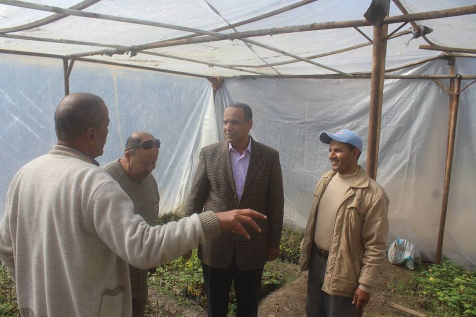   صور| رئيس مدينة دسوق يتفقد المشتل الرئيسى بالمدينه ويشدد على مراعاة الزرع