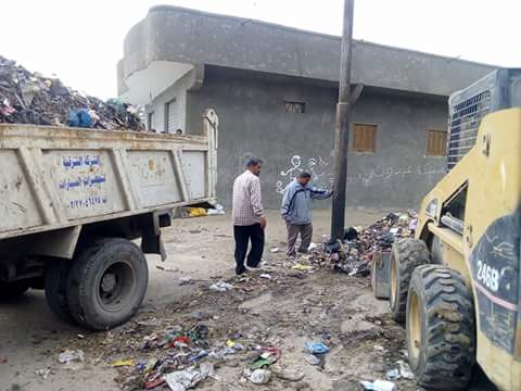   صور| حملة للنظافة العامة في "شعيب" أبوصوير