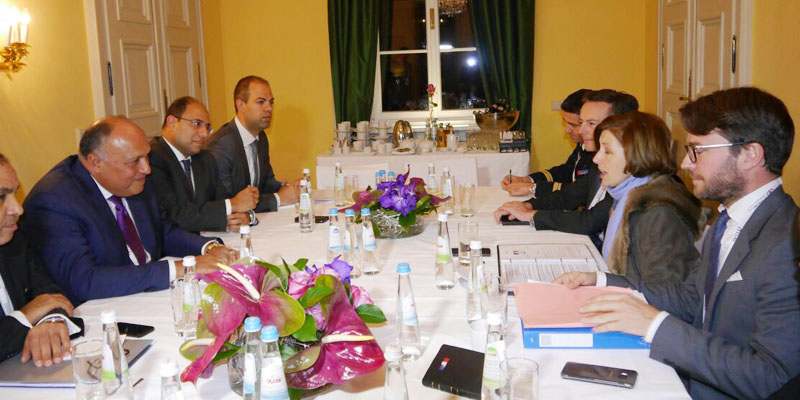   وزير الخارجية يلتقي وزيرة الدفاع الفرنسية علي هامش مؤتمر ميونخ