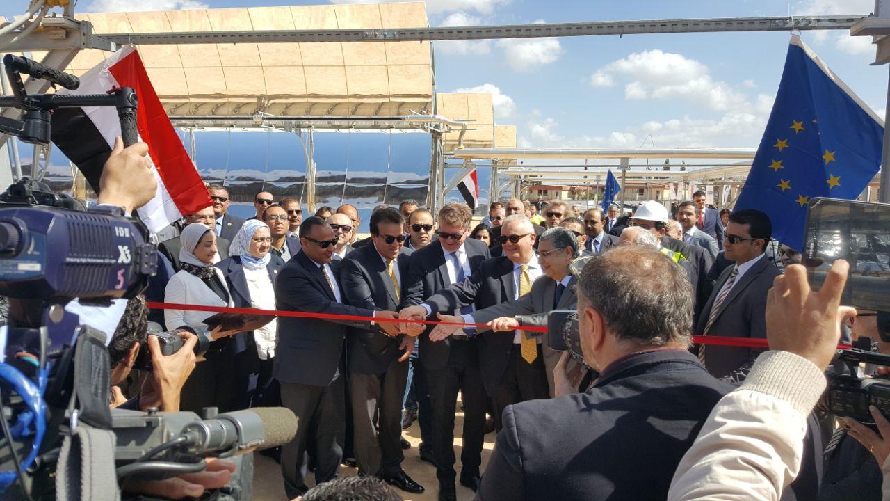   افتتاح أكبر مشروع لـ«مركزات الطاقة الشمسية» بمدينة الأبحاث العلمية ببرج العرب