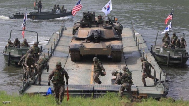   التدريبات العسكرية بين أمريكا وكوريا الجنوبية أول اختبار لصدق كيم جونج أون