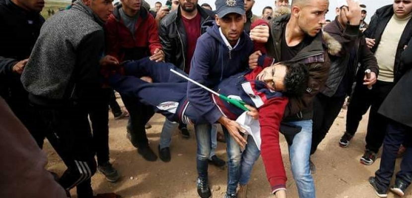   «الصحة الفلسطينية»: ارتفاع عدد مصابي مواجهات اليوم في غزة إلى 25