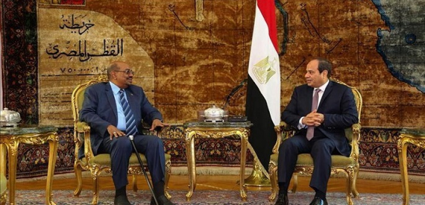   قمة مصرية – سودانية بالاتحادية بين الرئيسين السيسى والبشير