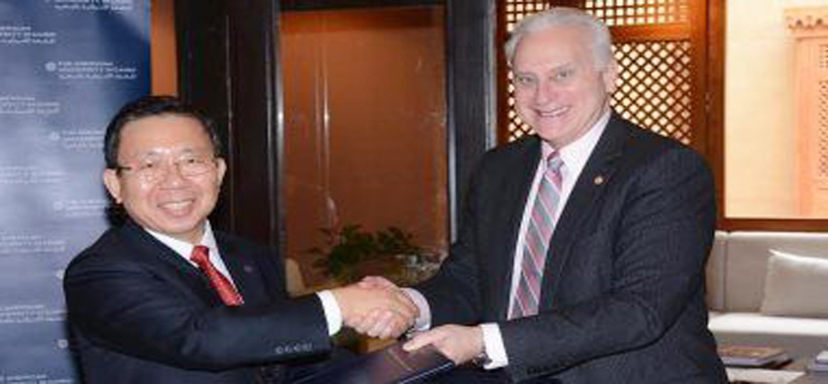   « الأمريكية بالقاهرة» وجامعة سيول توقعان اتفاقية شراكة
