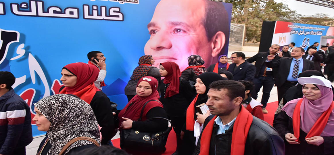   حملة «كلنا معاك» من أجل مصر تحشد الناخبين للتصويت للسيسي في قري جنوب بني سويف