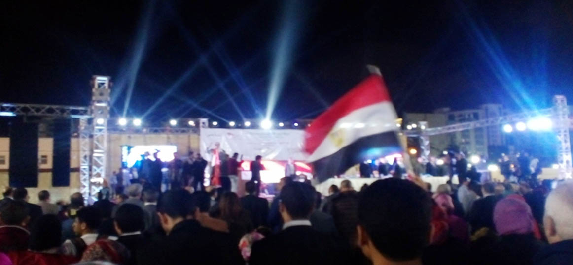   «دعم مصر» يختتم فعاليات تأييد السيسى بموكب نيلى