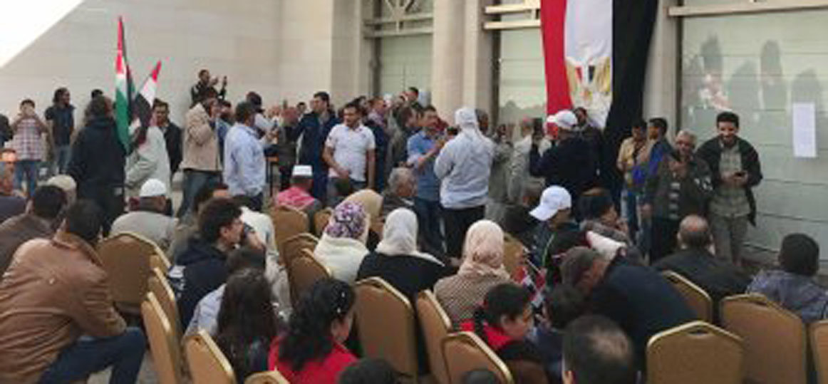   توافد المصريين على التصويت بالأردن لليوم الثانى