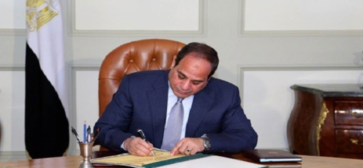   الرئيس السيسى يصدر قرارًا بتعديل كردون ميناء ومدينة دمياط الجديدة