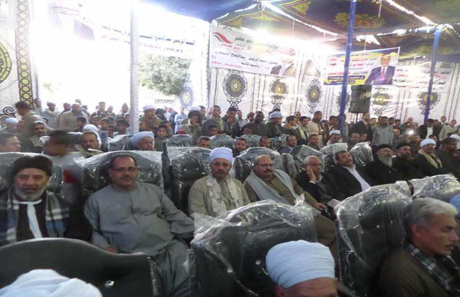   قبيله «القليعات» بالصعيد تعلن دعمها للسيسى