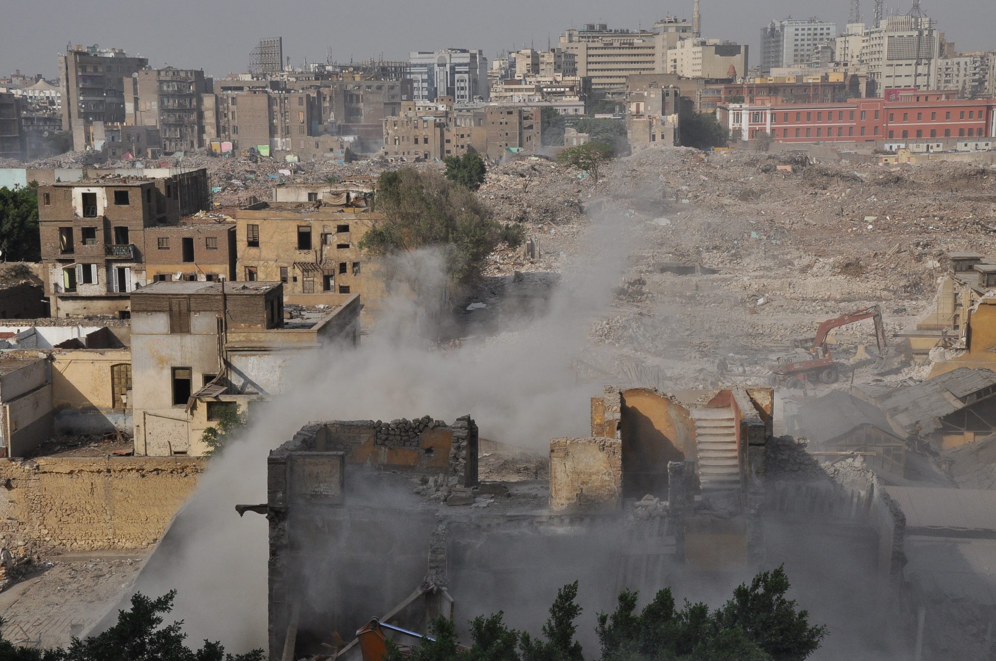   «محافظة القاهرة»: إزالة عقارات الكورنيش فى مثلث ماسبيرو