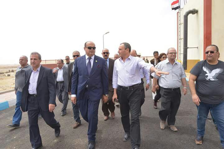   أبو زيد: الرئيس السيسى قضى على مشكلة نقص المياه نهائيًا بالمحافظة بافتتاح محطتي الرميلة 1و2