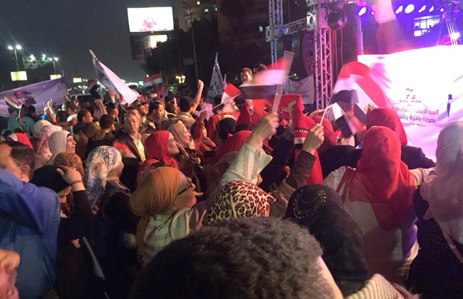   «كلنا معاك» بقنا تحتفل بالفوز الساحق للرئيس السيسي