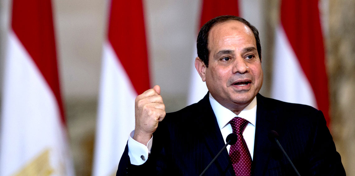   الرئيس: المصريون هم حماة أرض مصر "واللى هيحافظ على البلد دى أنتم واللى هيحمى البلد شعبها"