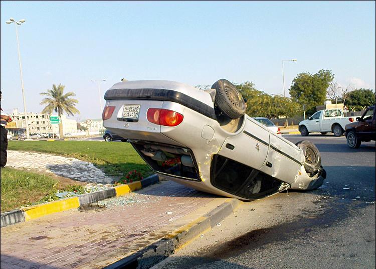   مصرع وإصابة 3أشخاص إثر إنقلاب سيارة ملاكي فى كفر الشيخ