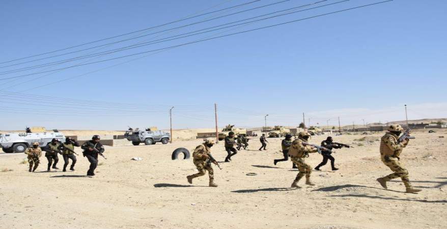    تصفية 14 إرهابيا واستشهاد 8 أفراد من القوات المسلحة بسيناء