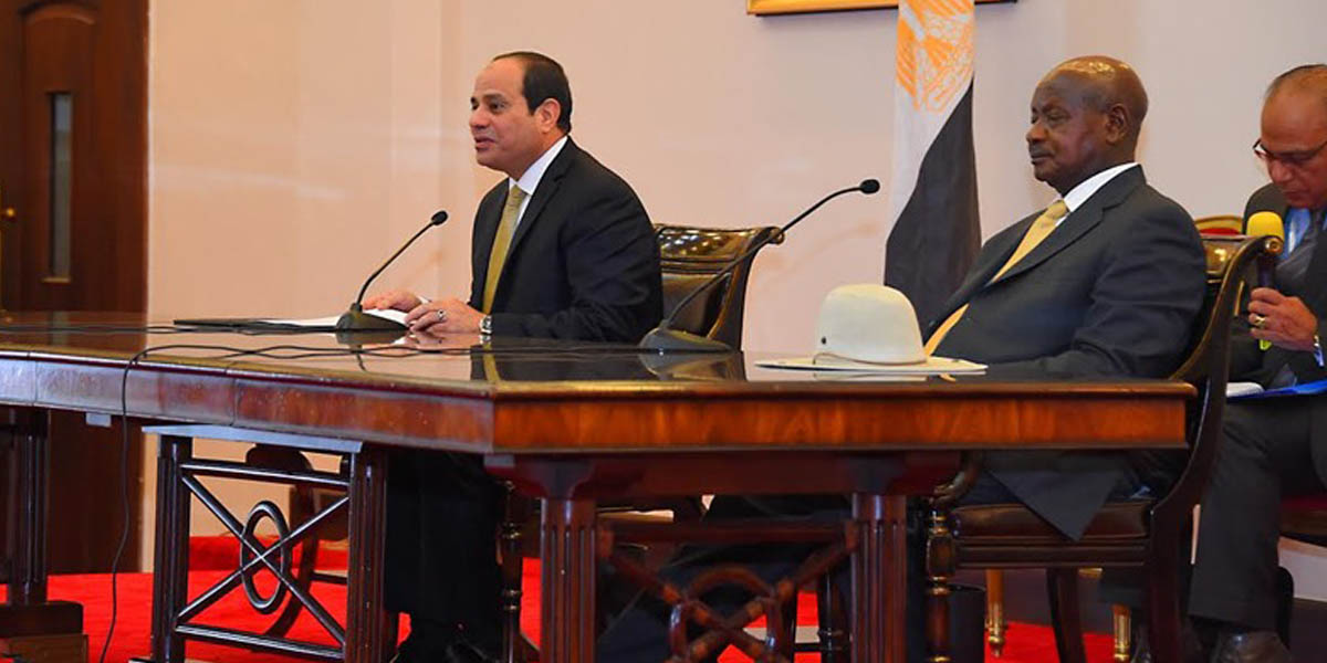   السيسى: زيارة الرئيس الأوغندي لمصر مهمة وتعكس عمق العلاقة بين الدولتين