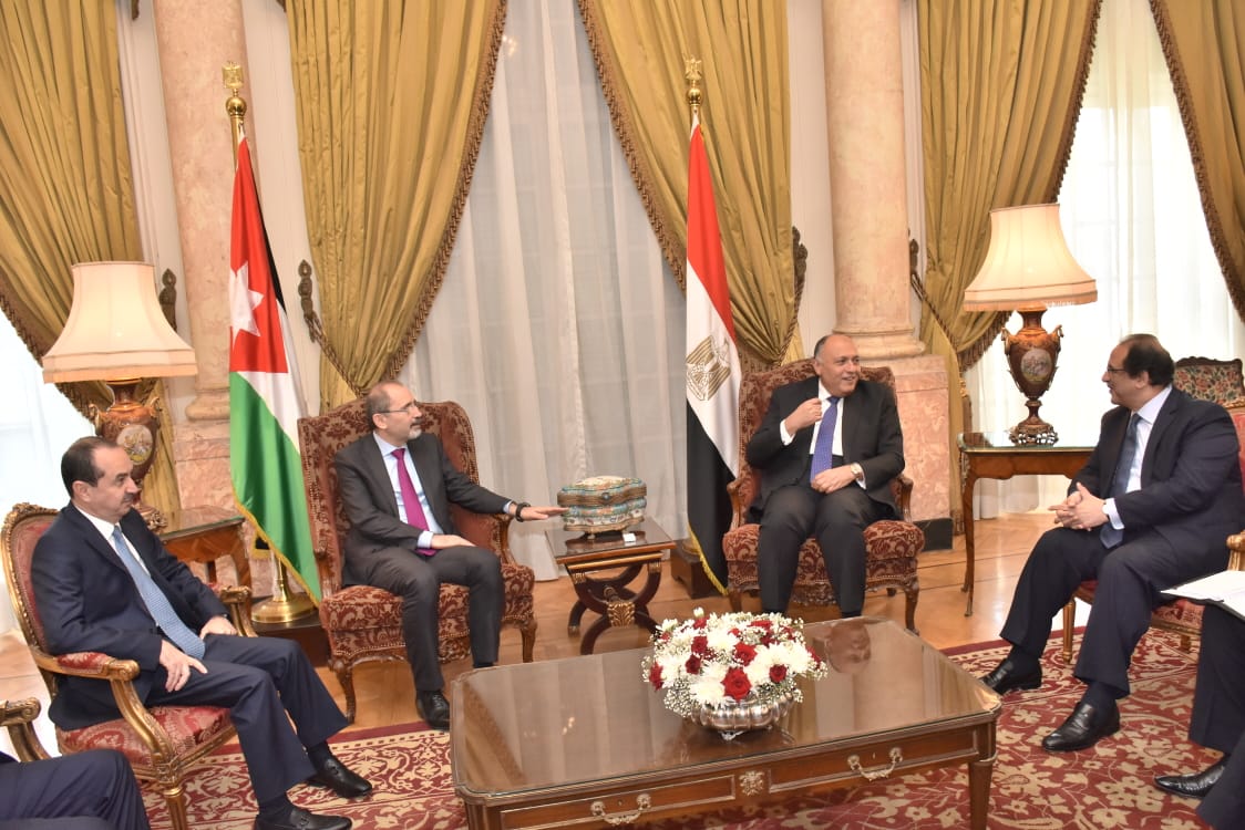   وزراء خارجية ورؤساء اجهزة مخابرات مصر والأردن يناقشون العلاقات الثنائية وآخر التطورات الإقليمية