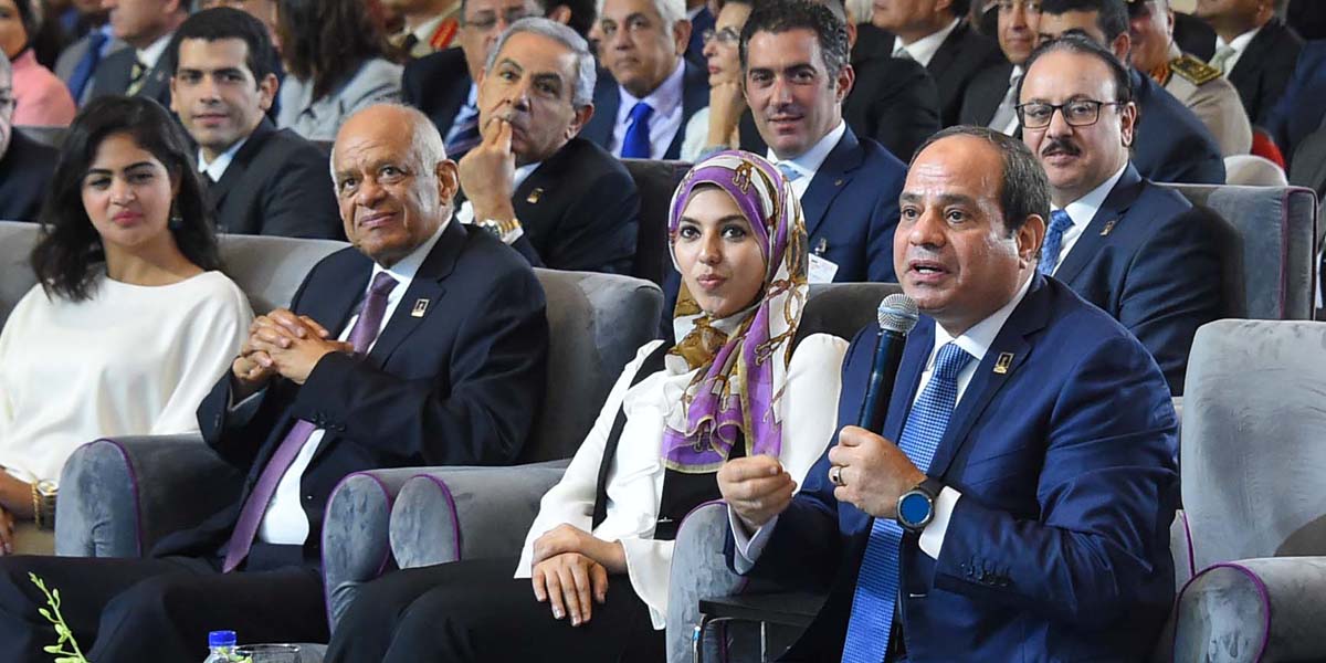   الرئيس السيسى: الشعب المصرى أقوى من النووى