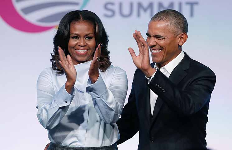   أوباما وزوجته.. من كرسي الرئاسة لعالم السينما
