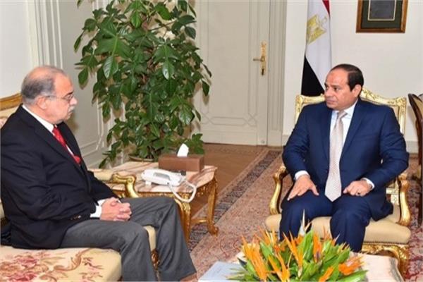   الرئيس يلتقى إسماعيل ونصر لاستعراض الجهود