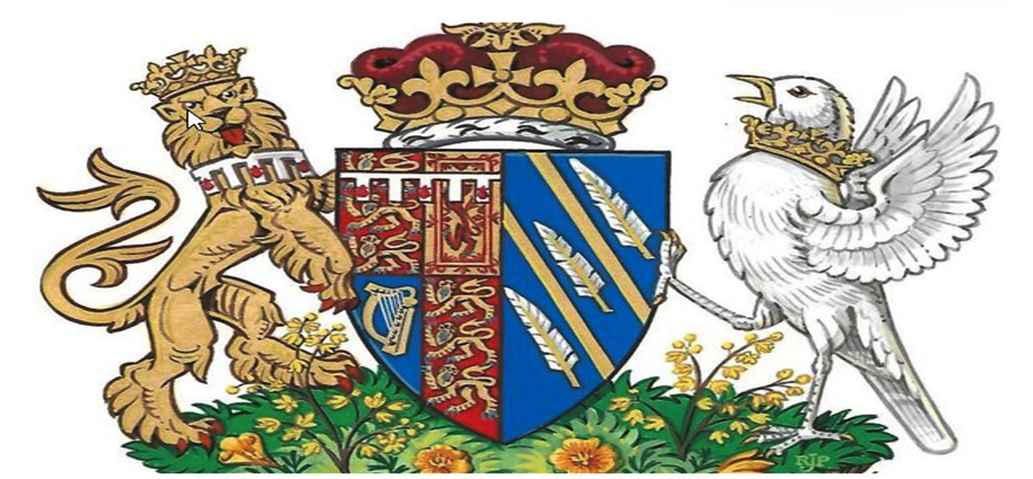   شعار ملكي بريطاني جديد لميجان بعد زواجها من الأمير هاري