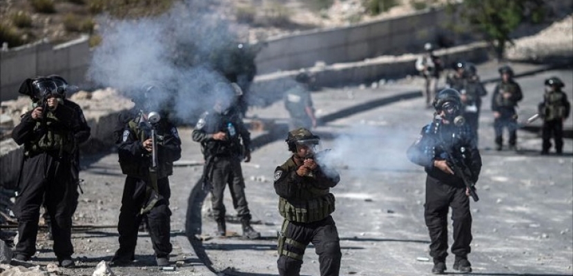   إصابة فلسطينى برصاص الإحتلال الإسرائيلى قرب رام الله